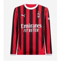 Camiseta AC Milan Primera Equipación Replica 2024-25 mangas largas